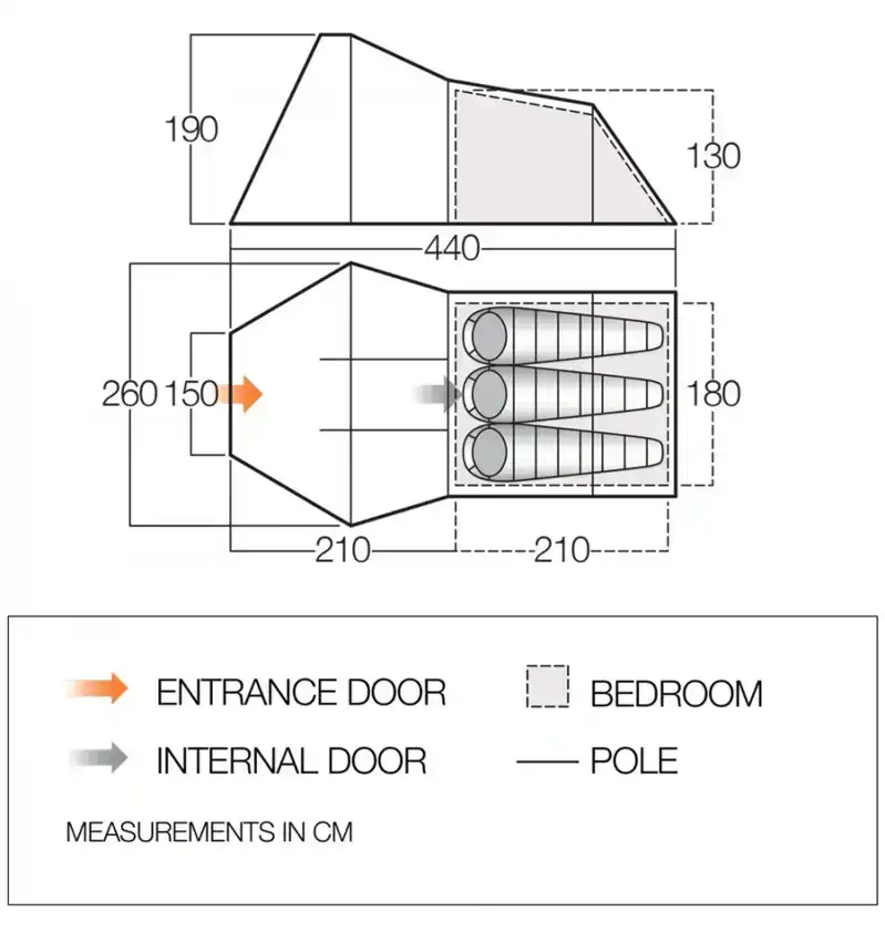 Galaxy 300 Tunneltent