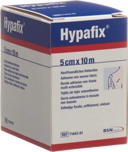 HYPAFIX Klebevlies, 5cm x 10m Rolle