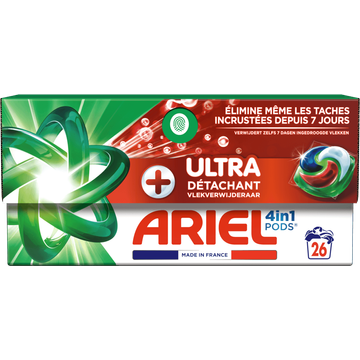 Ariel 4in1 PODS Ultra Wasmiddel Capsules 26 Wasbeurten