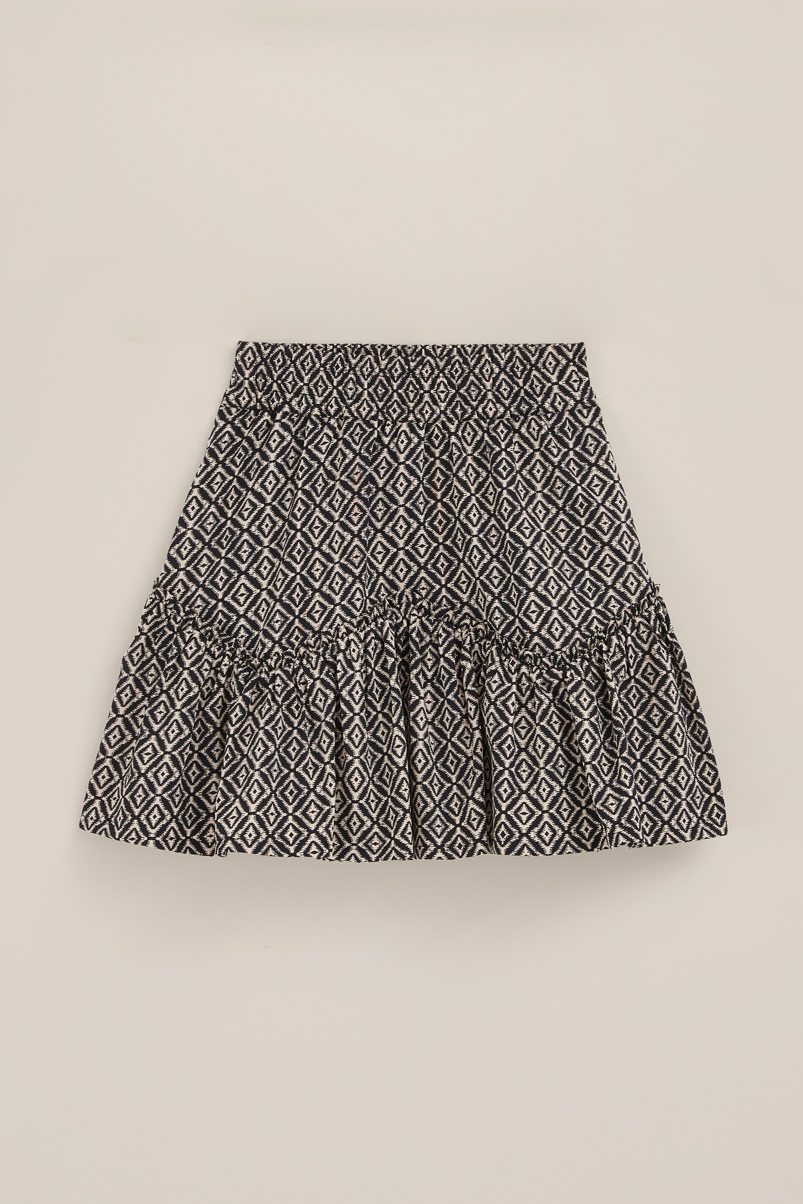 Meisjes rok met dessin WE Fashion Zwart