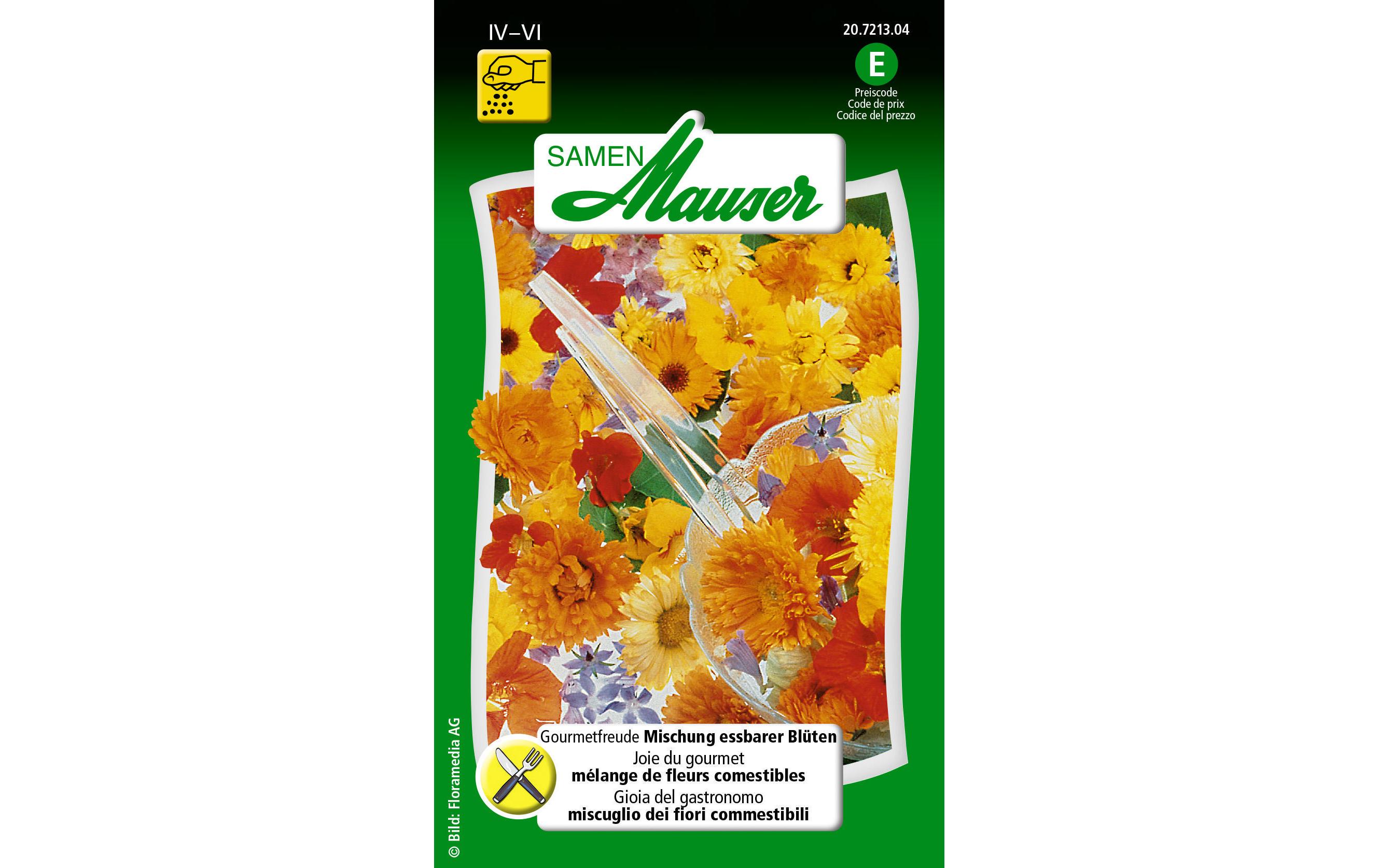 Essbare Blüten GourmetfreudeBlumensamen