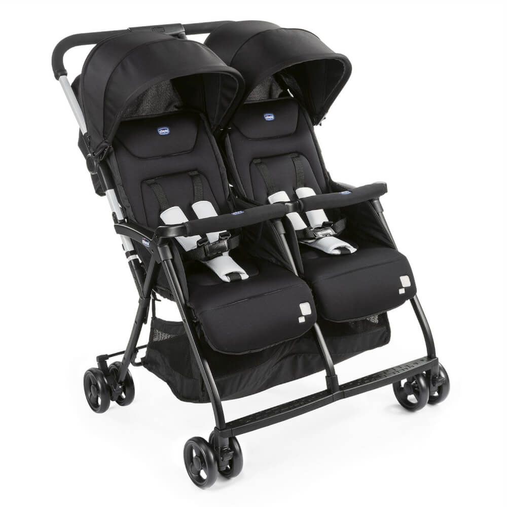 Chicco Zwillingsbuggy Ohlala Twin Black Night
