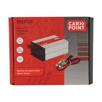Carpoint omvormer 12V-230V