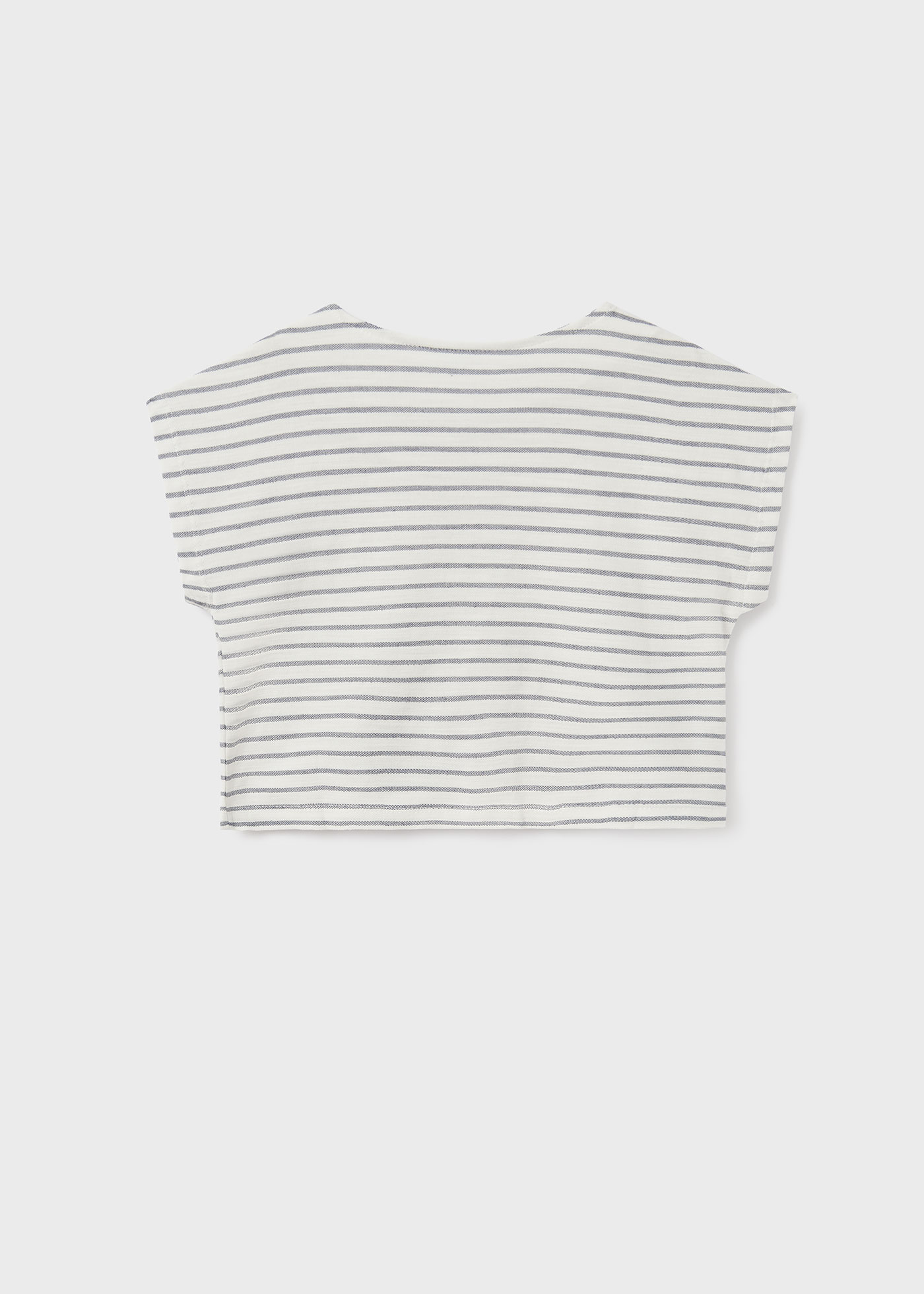 Camiseta feminina de algodão com estampa e mangas curtas