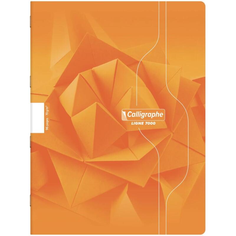 Cahier piqué 7000 24x32 cm 96 pages uni 70 g - Assortis