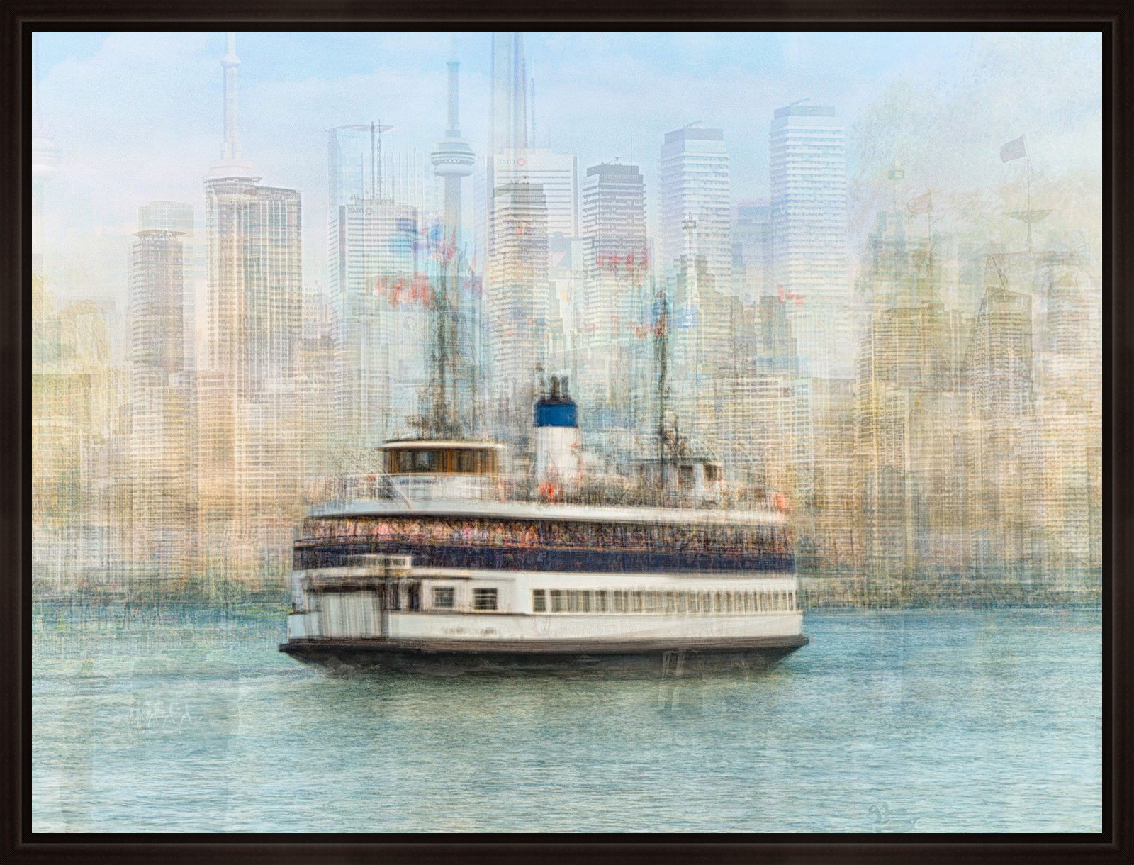 Toronto Island Ferry by Pep Ventosa - Limited Edition. Edition of: 100. Signed.