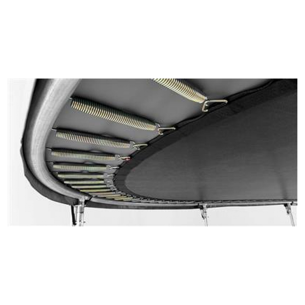 Trampoline grand favorit inground 520 gris