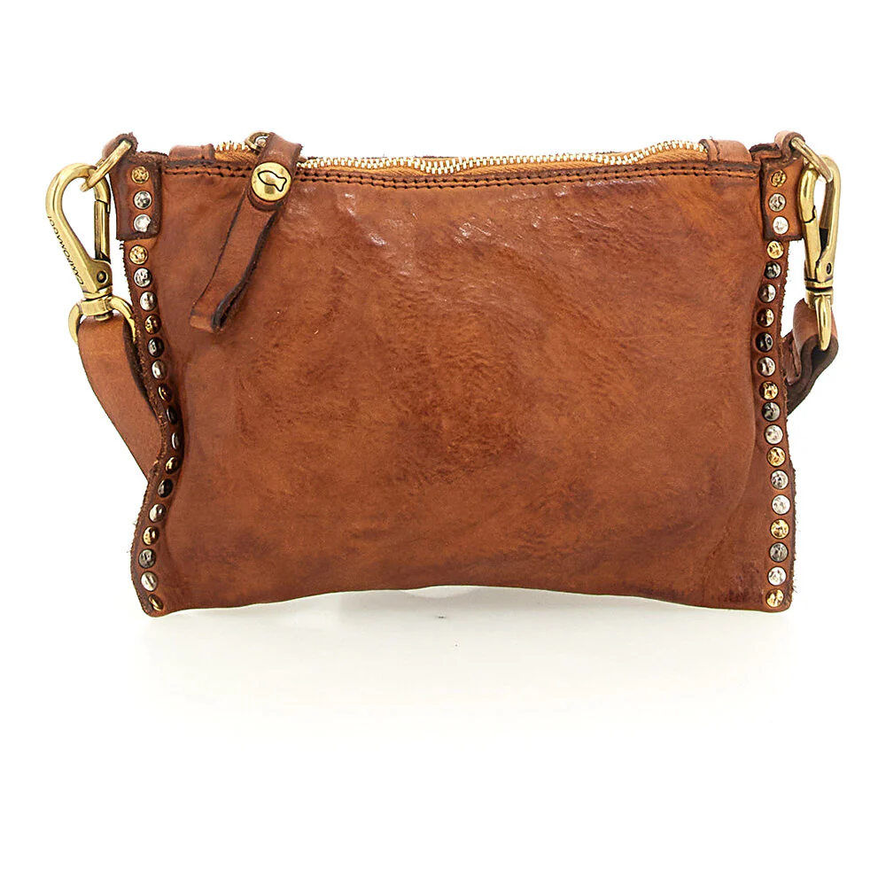 Campomaggi  Læder crossbodytaske - Cognac