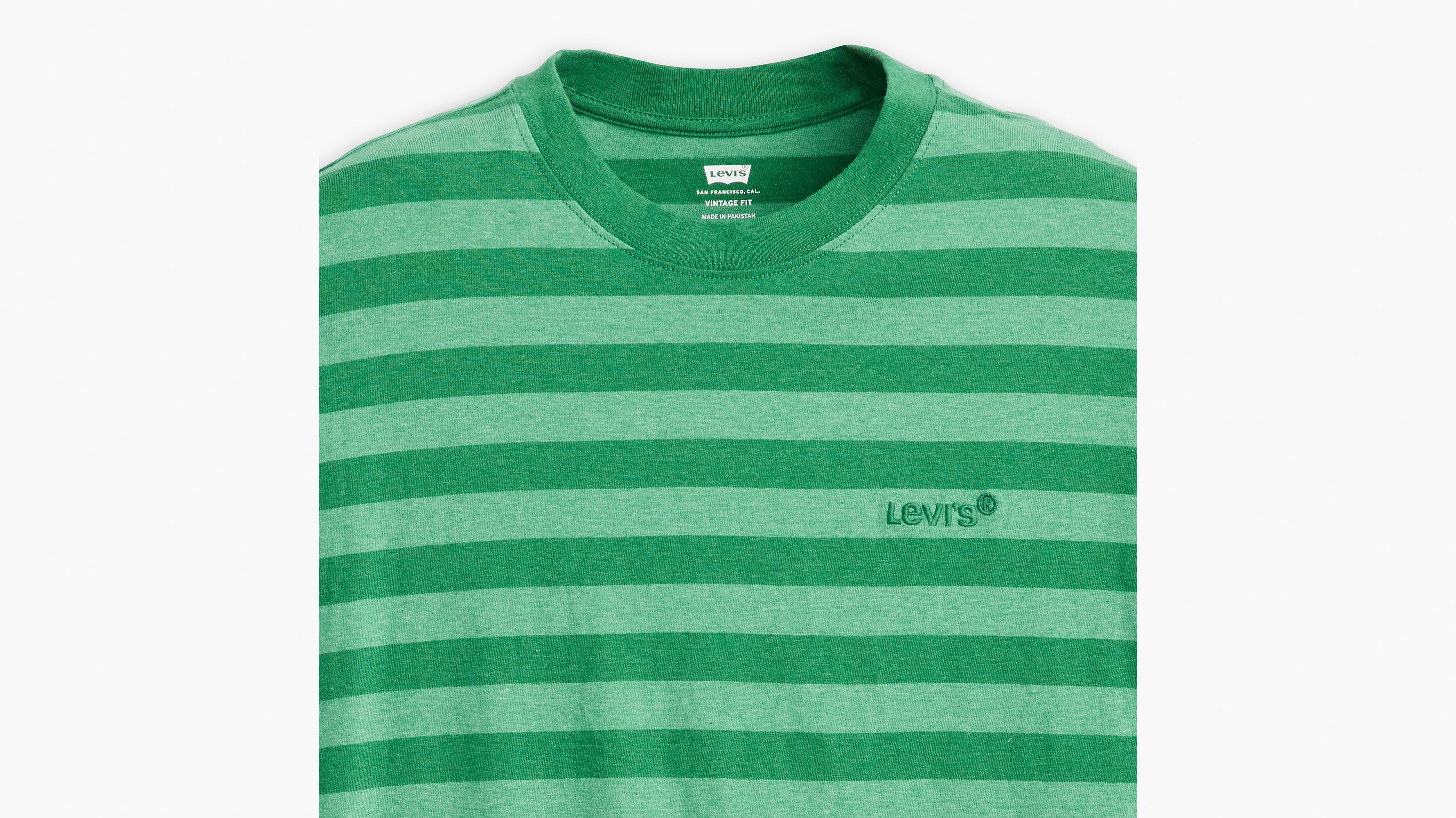 Levi's® Red Tab™ T-shirt vintage - Bardo Stripe Shady Glade Jersey - Bleu