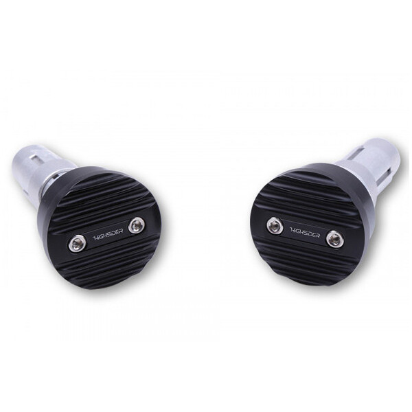 Highsider - Embouts de guidon Wave Noir