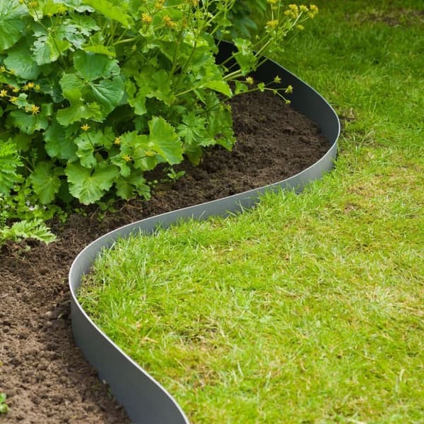 Nature Hagekant 15cmx40m 3mm grå