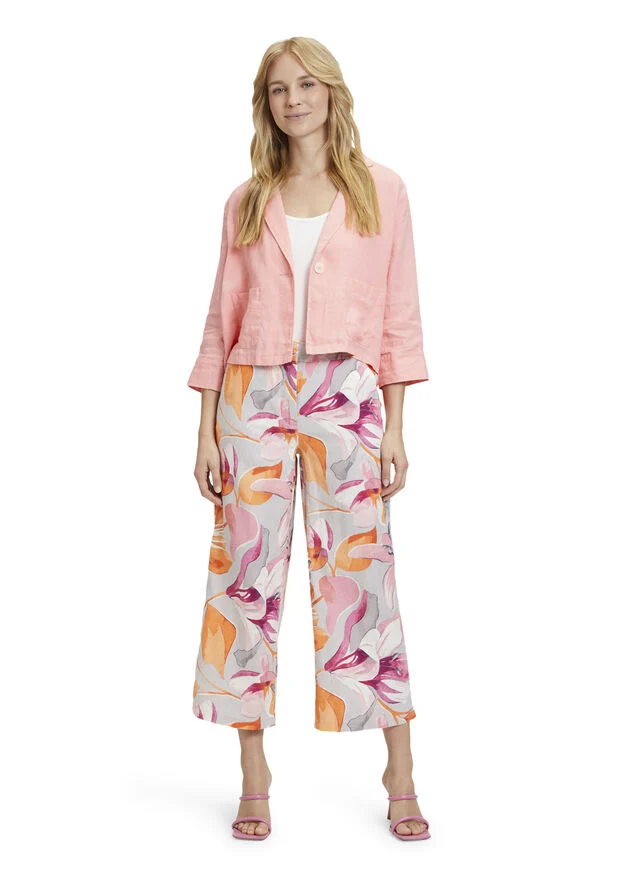 Betty Barclay Hose Casual 3/4 L Grå
