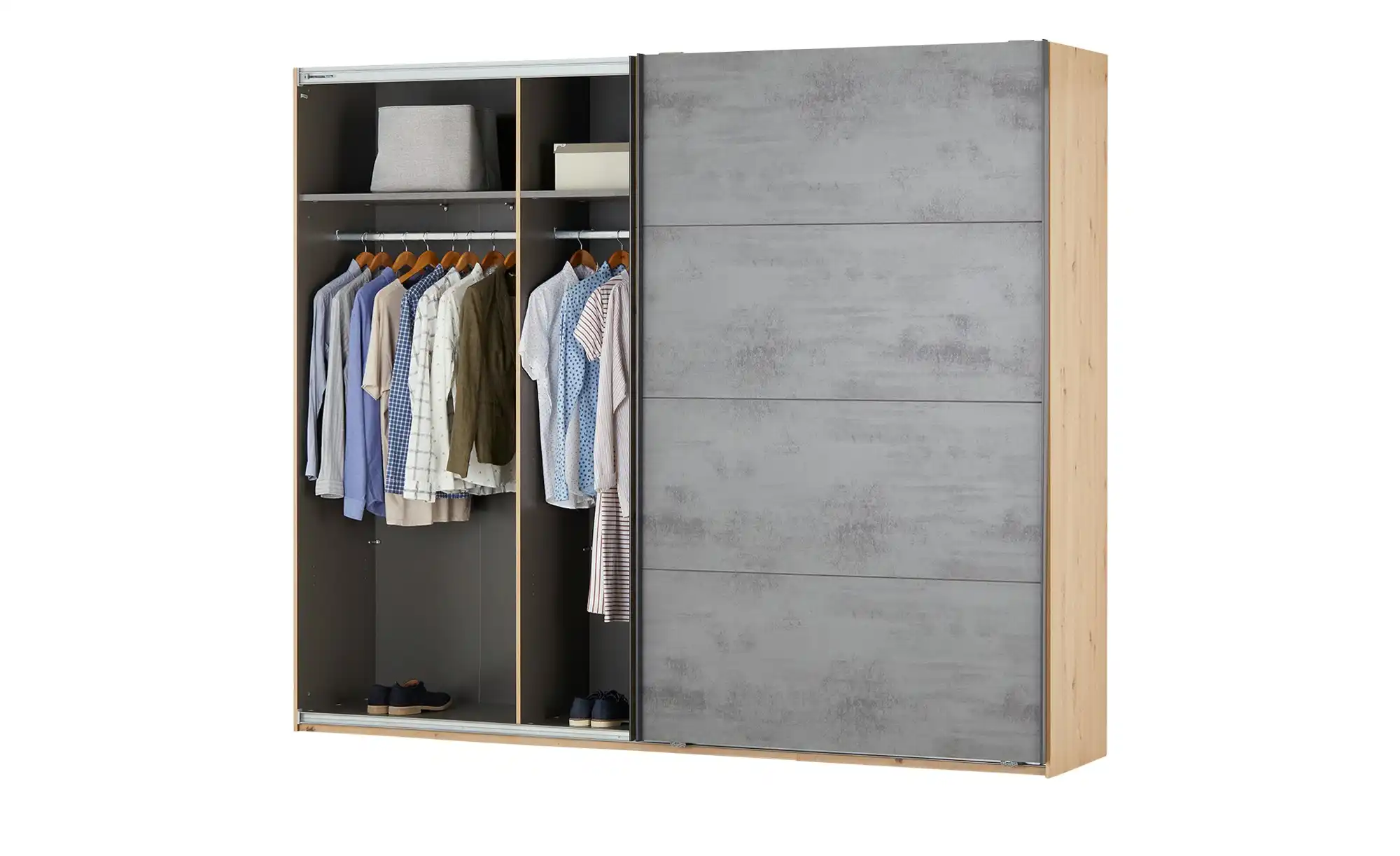 Schwebetürenschrank, 2-türig Corris