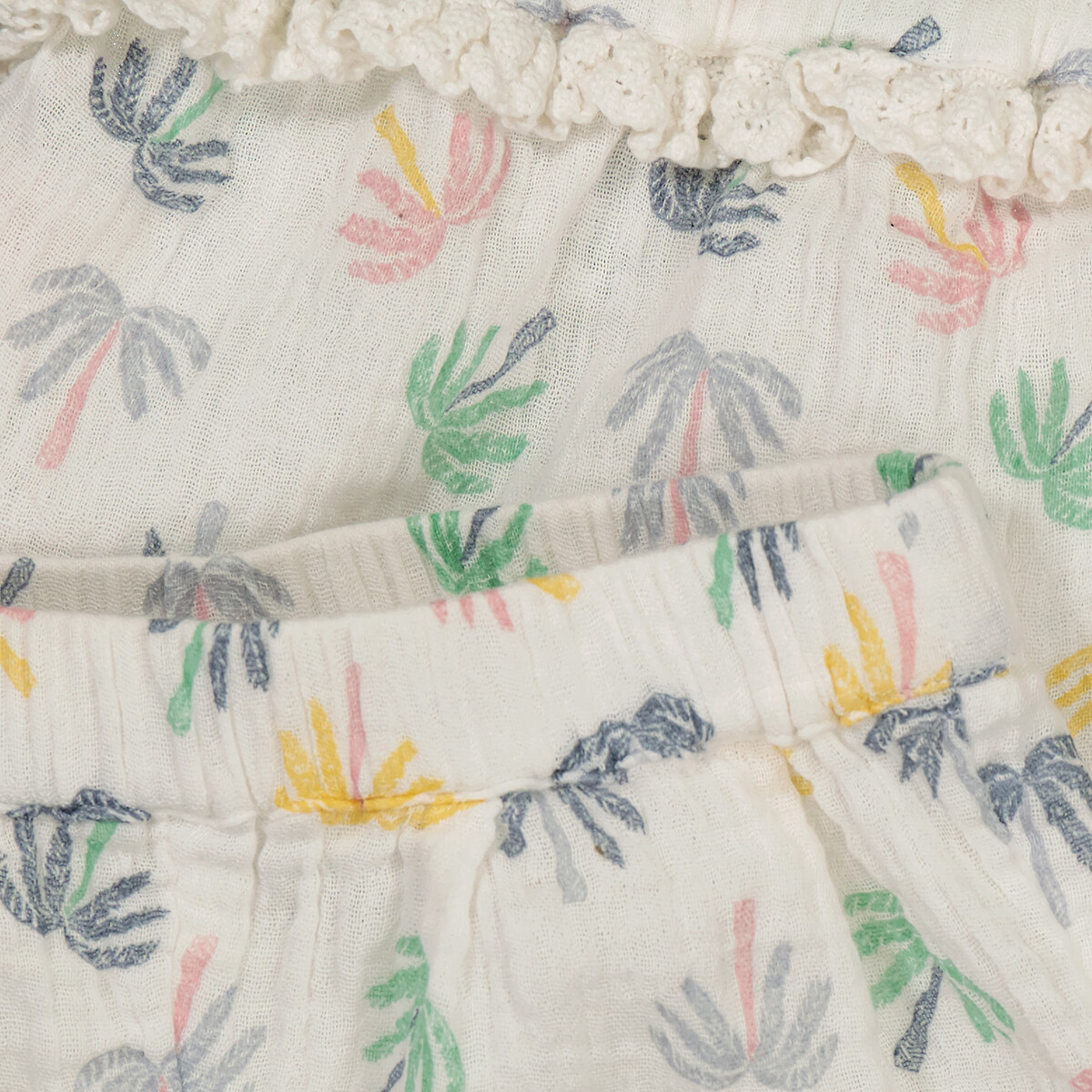 LA REDOUTE COLLECTIONS<br>Conjunto de camisola e calções de 2 peças