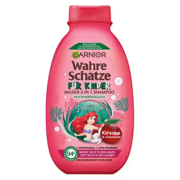 Mildes 2in1 Kindershampoo Kirsche & Süssmandel