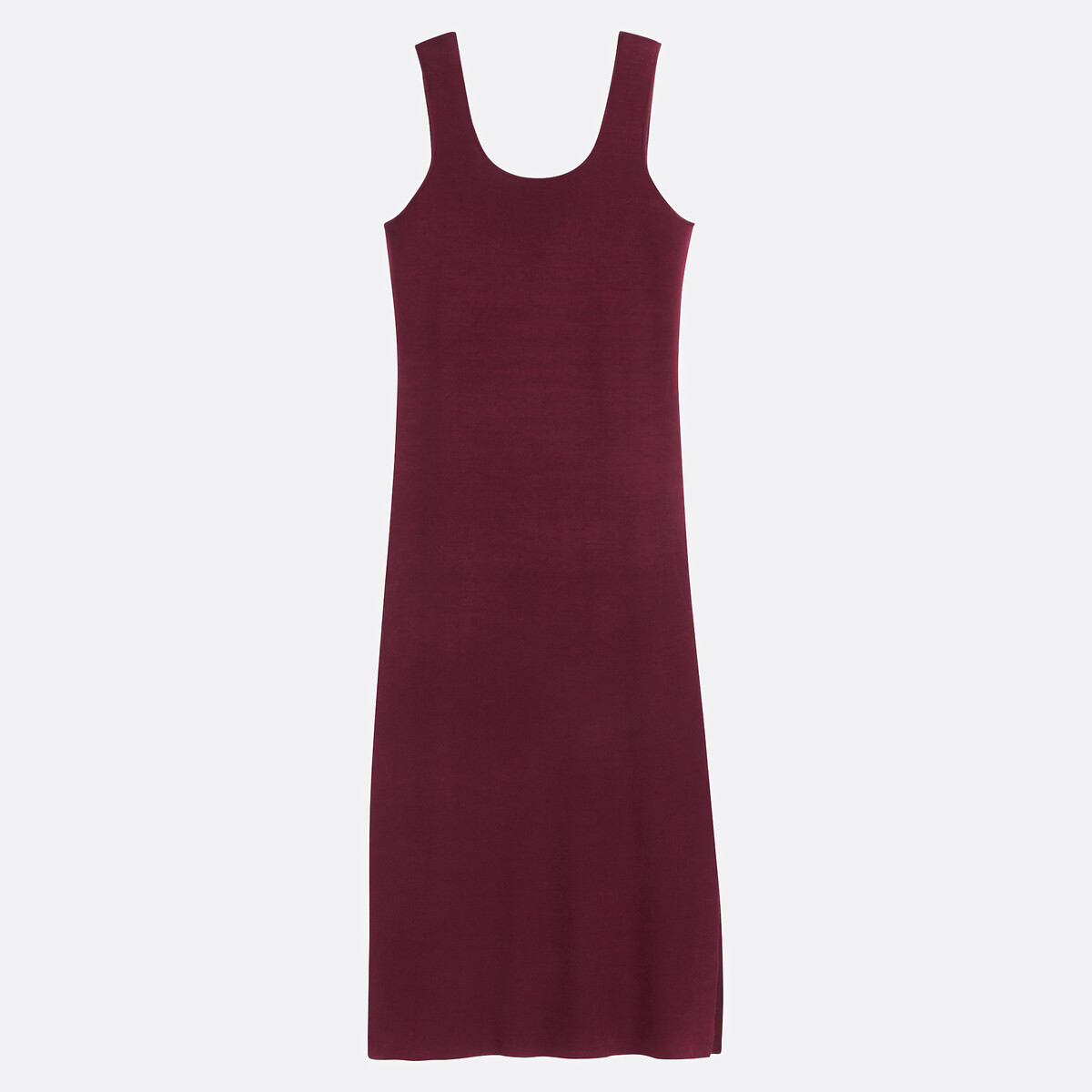 COLEÇÕES LA REDOUTE<br>Vestido longo justo e sem mangas