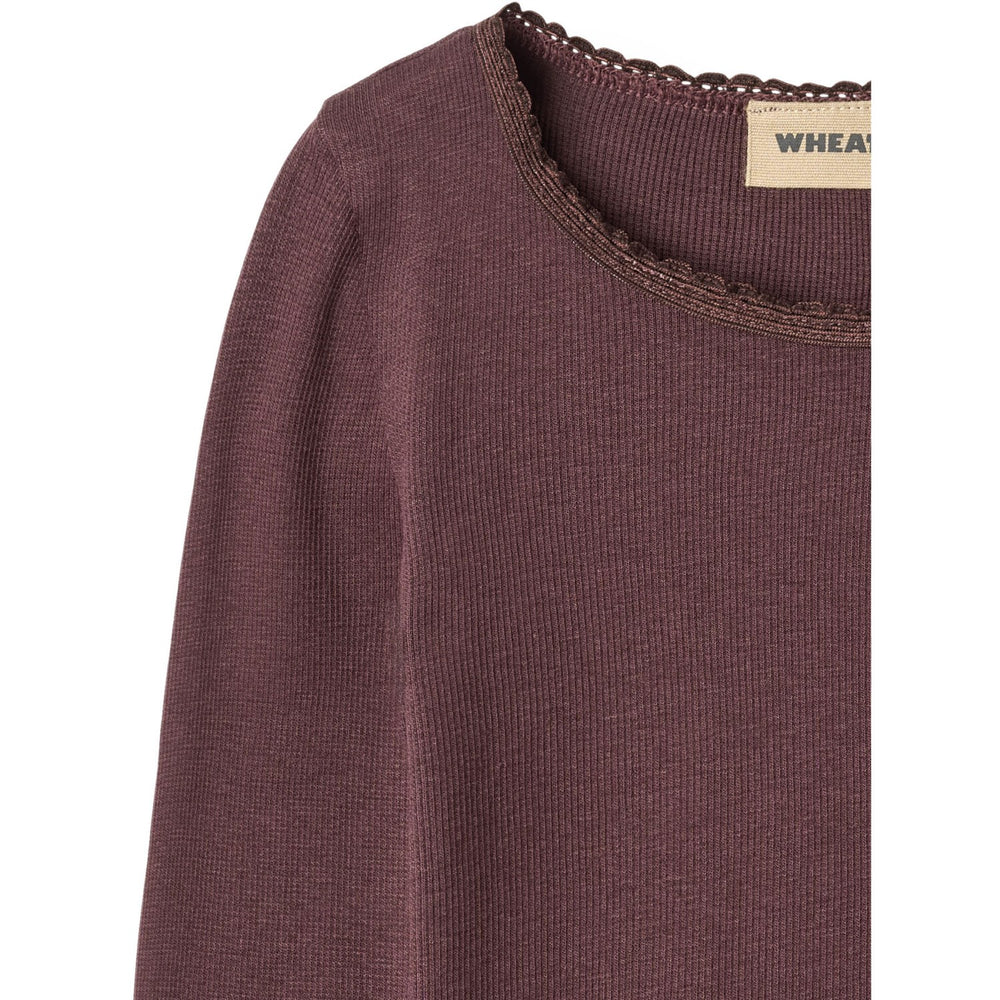 Køb Wheat Fudge Rib Bluse Reese