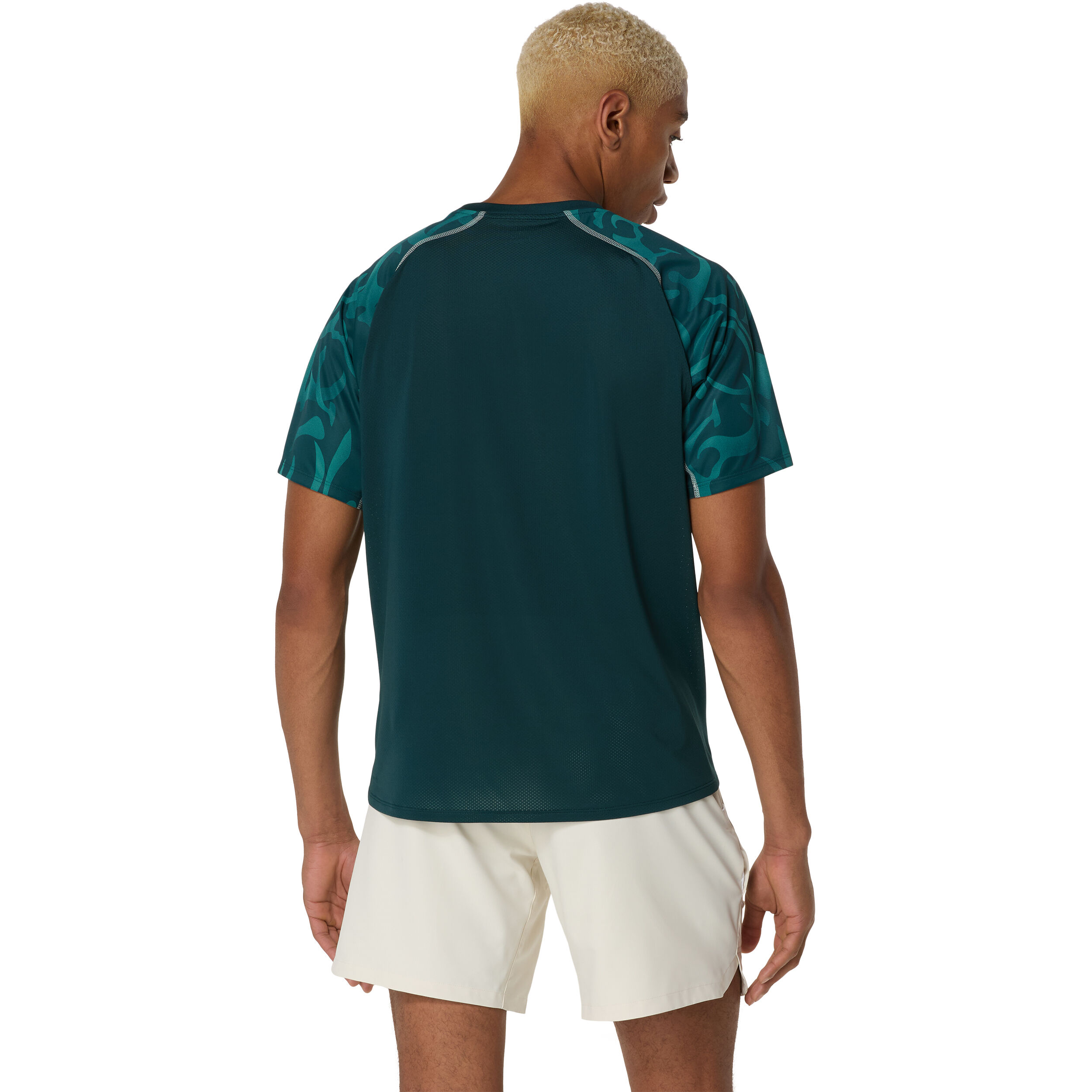 ASICS Game T-shirt Hommes - Vert Foncé