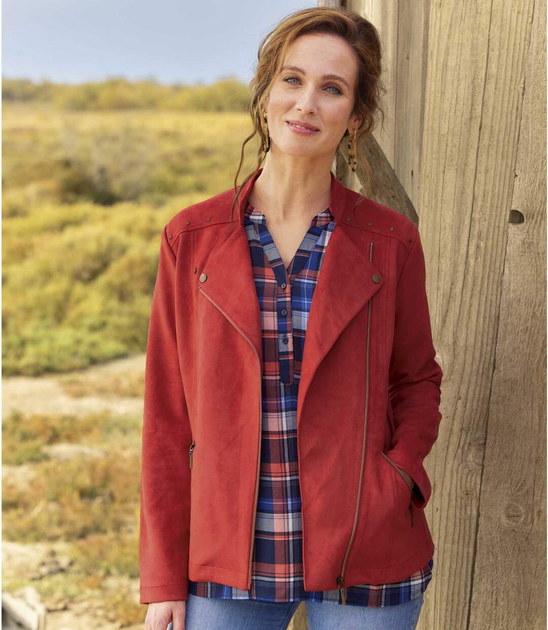 Veste Suédine Esprit Perfecto