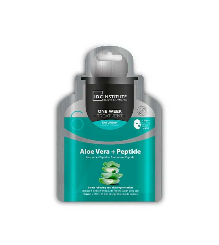 IDC Institute - Máscara facial com Aloe y Peptide