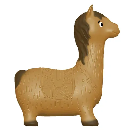 Johntoy Hüpftier Lama, 1 Stück, sortiert