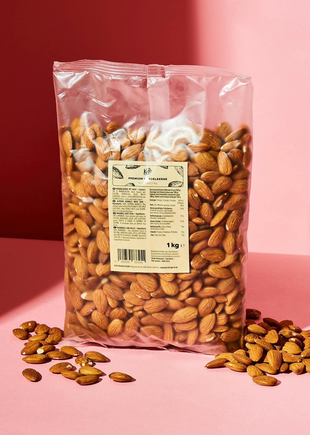 Premium Mandelkerne 1 kg