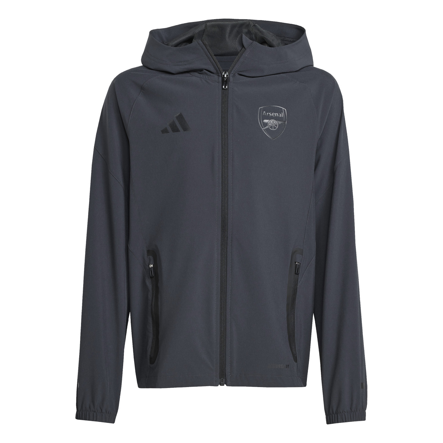 Adidas Arsenal Vis Tech Vest 2024-2025 Kids Donkergrijs