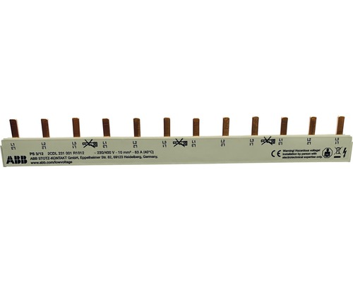 ABB PS 3/12 3-polige penrail voor serie S261 + S201