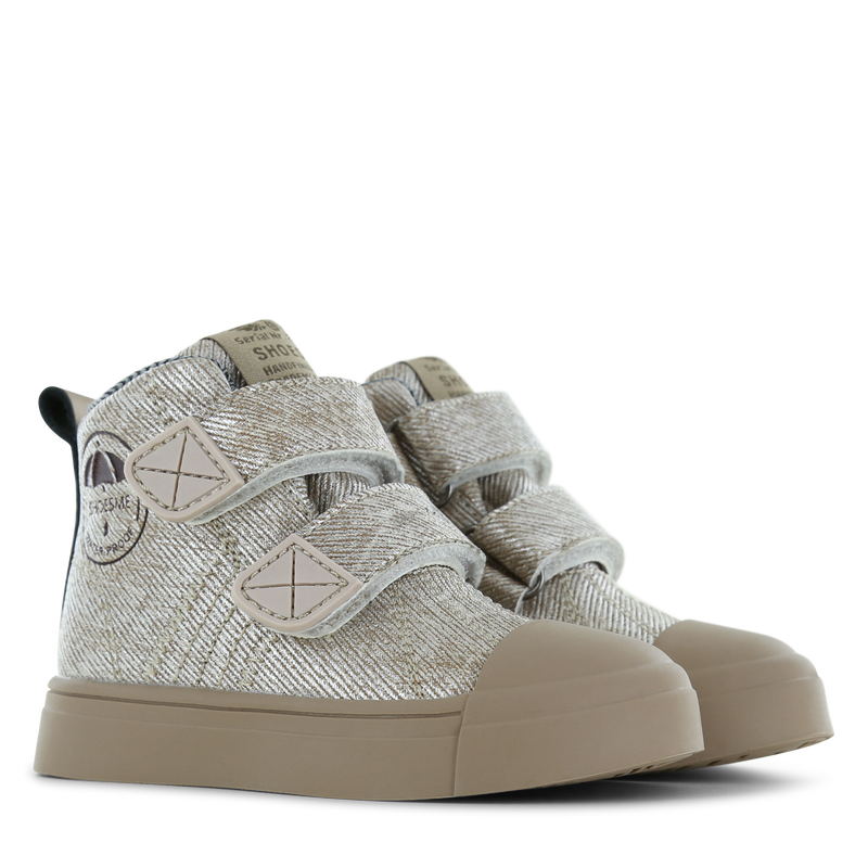 Shoesme gouden Water-Proof bootie Microfiber leer | Meisjes schoenen