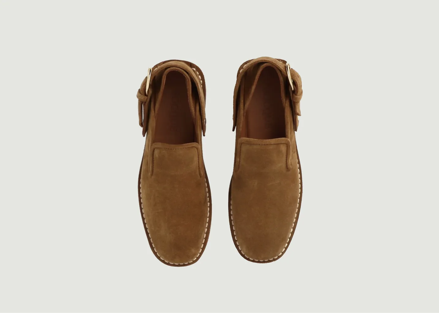 Slippers en nubuck Lucca Socque