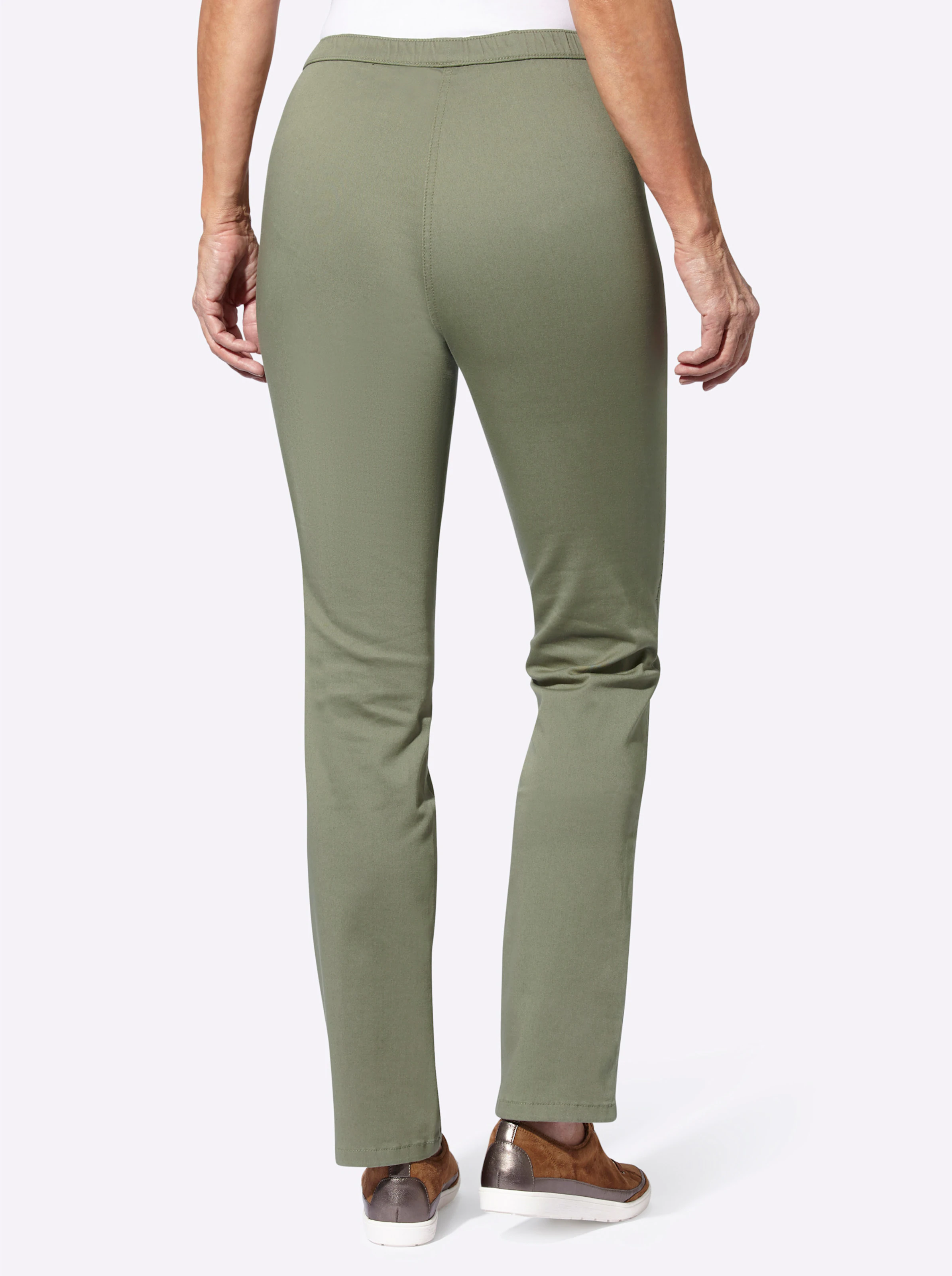 Jeans in khaki