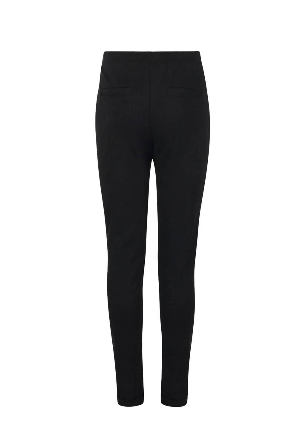 Shoeby slim fit broek Sport zwart