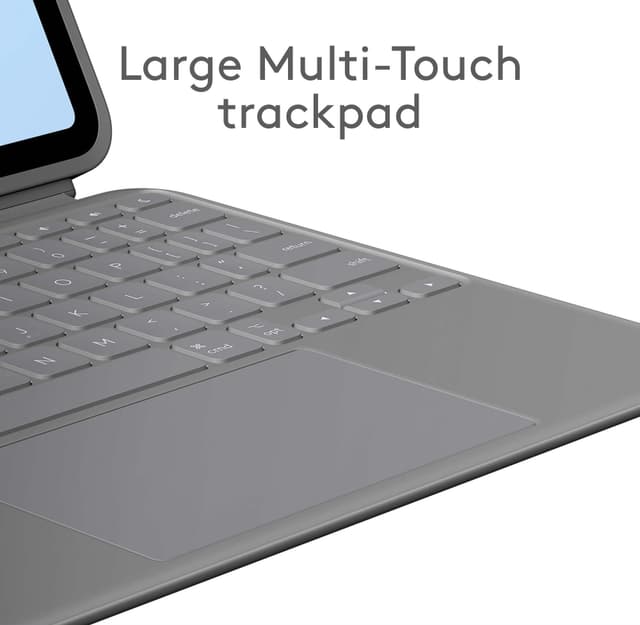 Logitech Combo touch-tastatur etui til iPad Air 11 (M2) (grå)