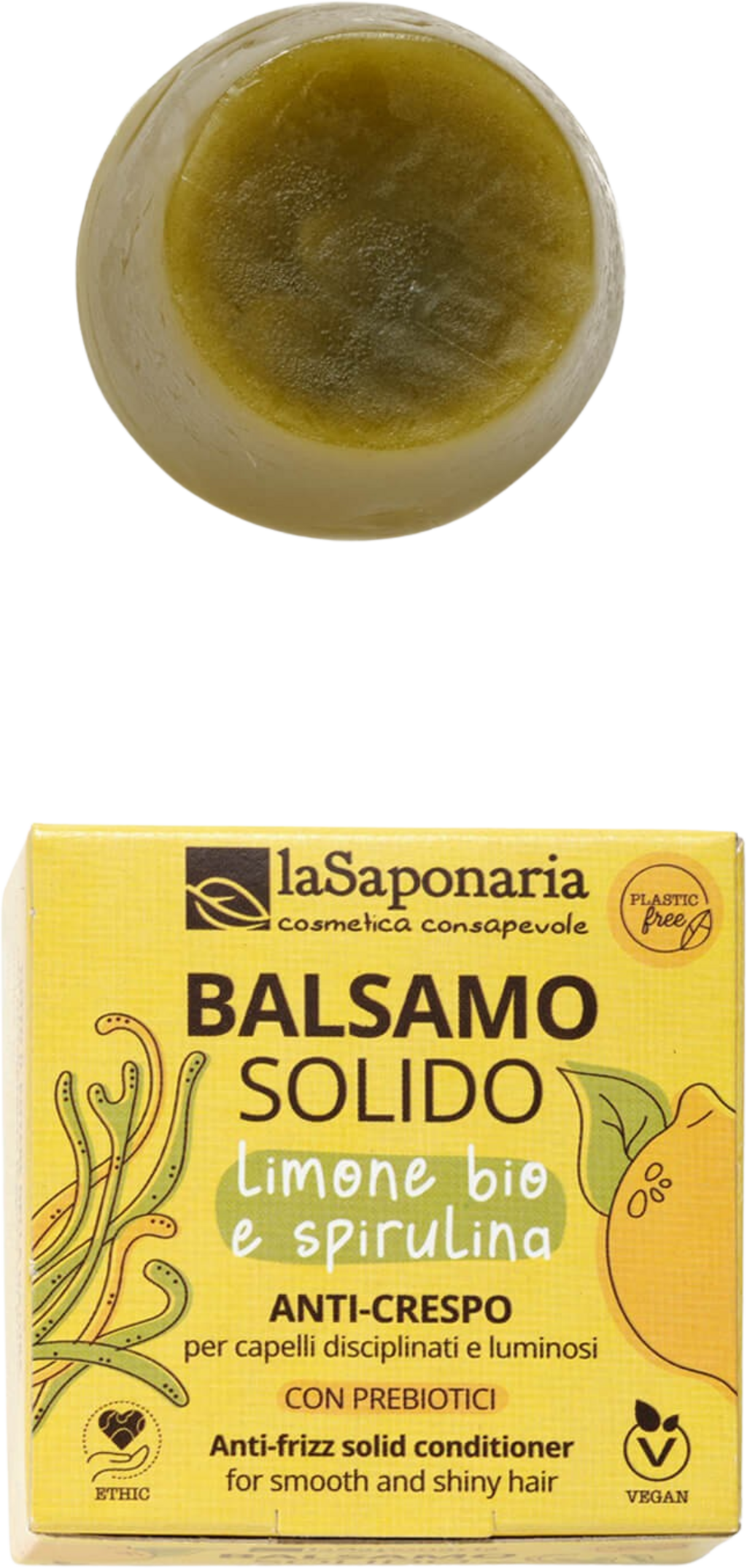 La Saponaria  INNER Anti-Frizz Feste Spülung, 40 g