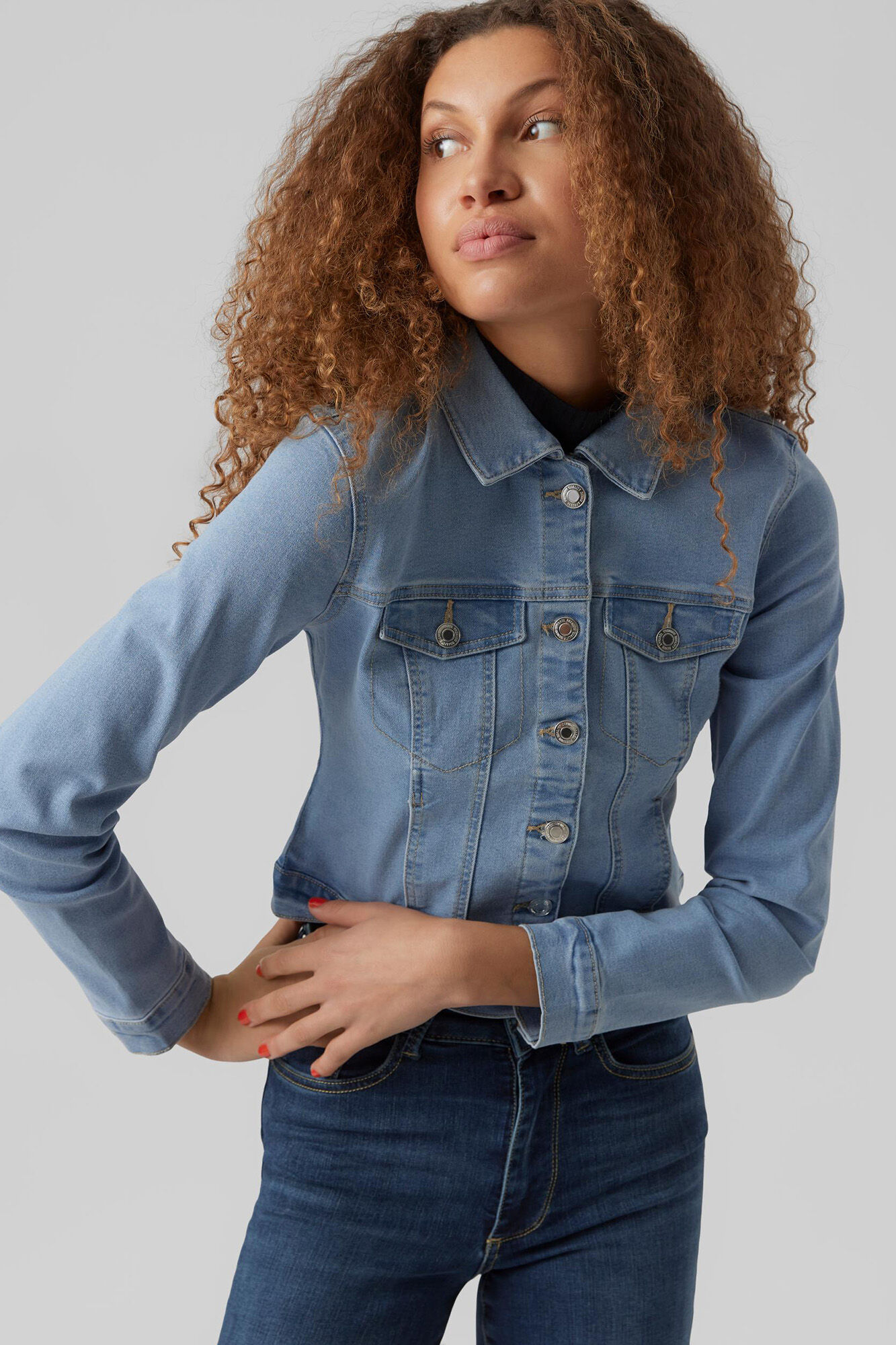 Jaqueta jeans - Azul