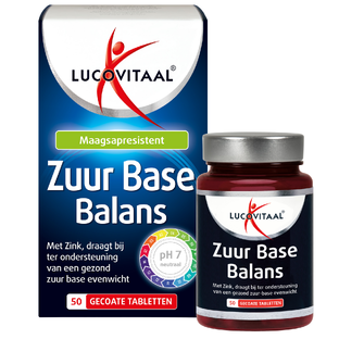 Lucovitaal Zuur-Base In Balans Tabletten 50TB