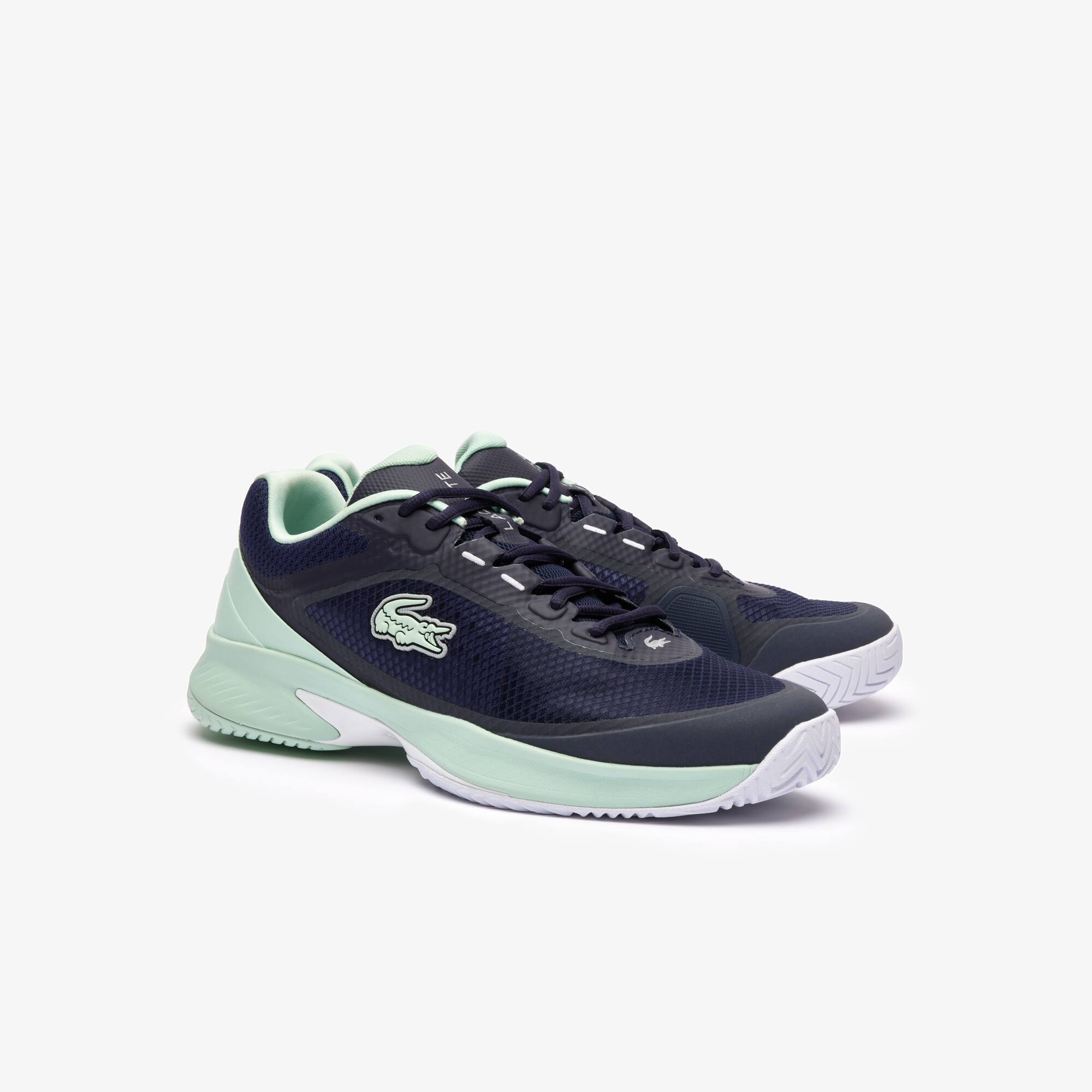 Chaussures de tennis Tech Point homme en textile Performance - Bleu - Lacoste - Homme