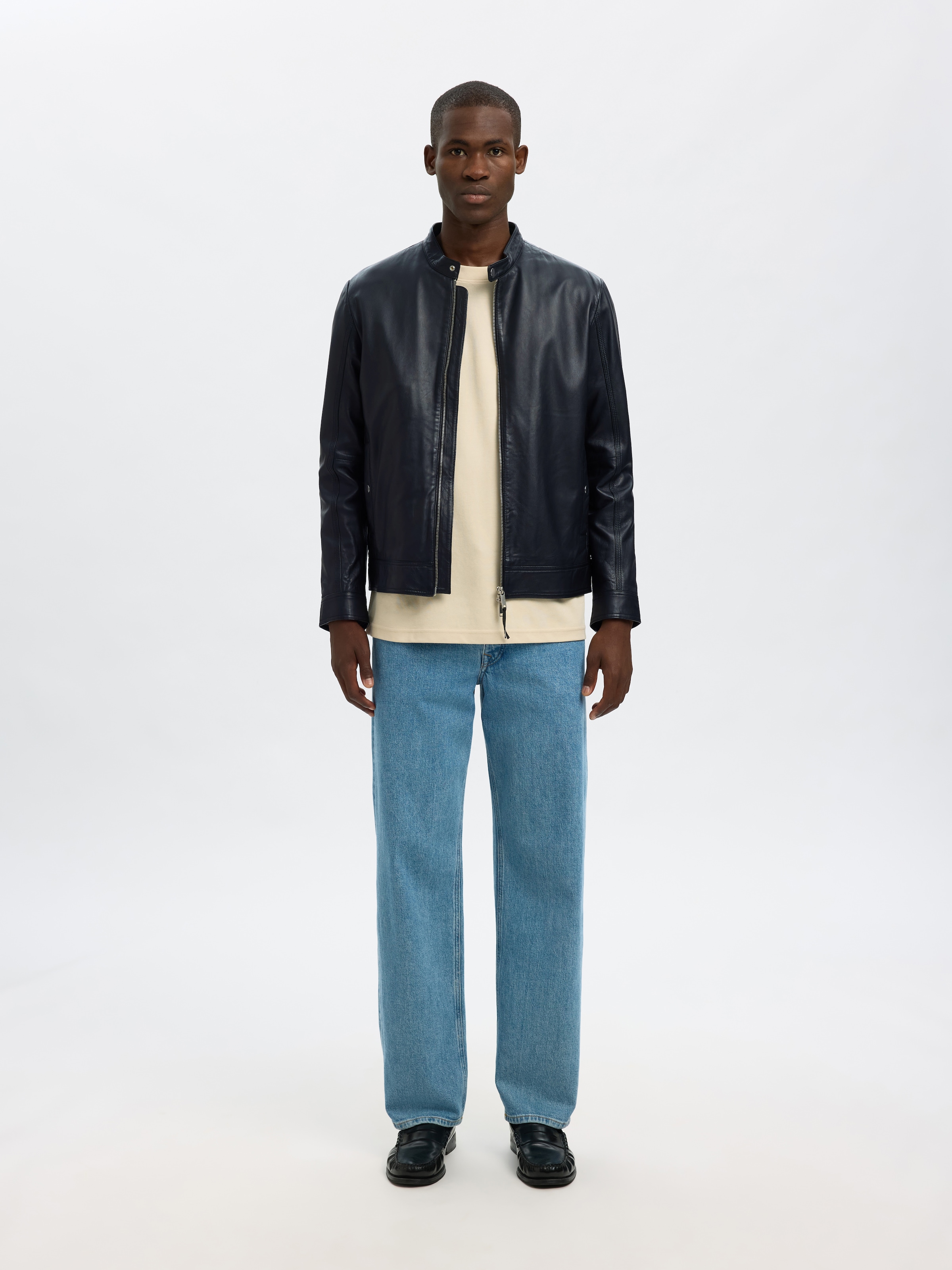 SELECTED HOMME Lederjacke »ARCHIVE CLASSIC LEATHER JKT«