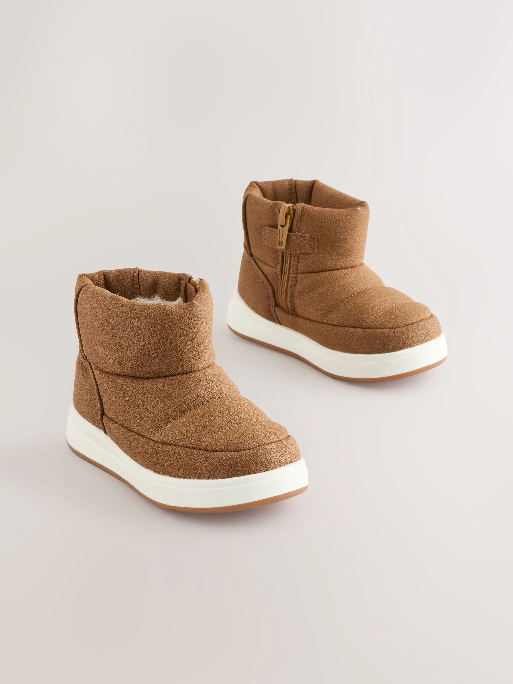 Lichtbruin Warm Gevoerd - Gewatteerde Boots