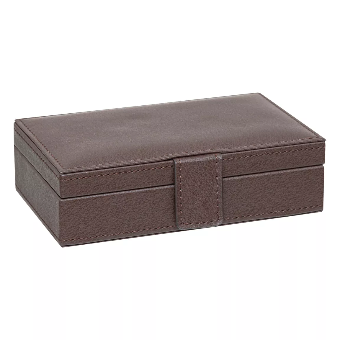Coffret jeu Cartes bois (19 cm) Jule Marron