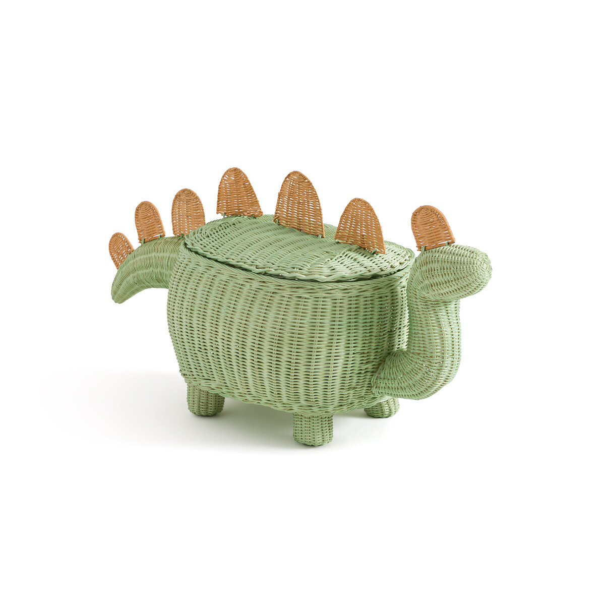 LA REDOUTE INTERIEURS<br>Cesta de dinossauro em rattan para crianças, Dinos