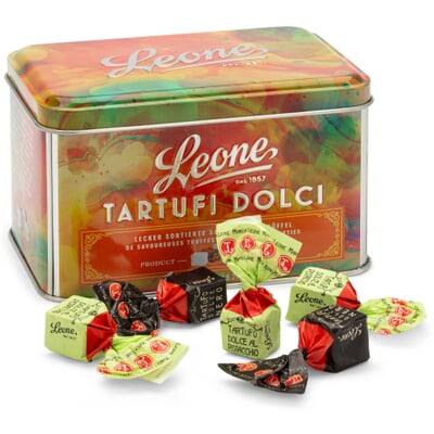 Leone Trüffelpralinen gemischt, 150-g-Dose