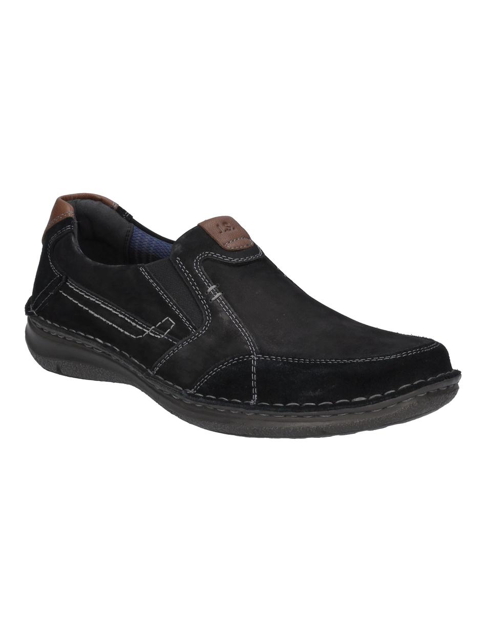 Slipper Anvers 63, schwarz-kombi
