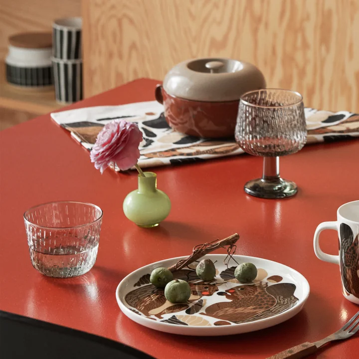 Marimekko - Syksy Glas, 360 ml, honey (2er-Set)
