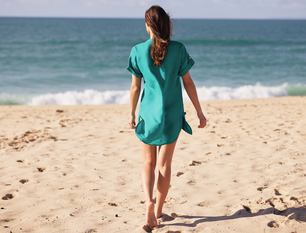 Liquette turquoise-Sur le lagon