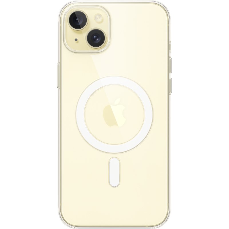 APPLE Coque iPhone 15 Plus transparente MagSafe