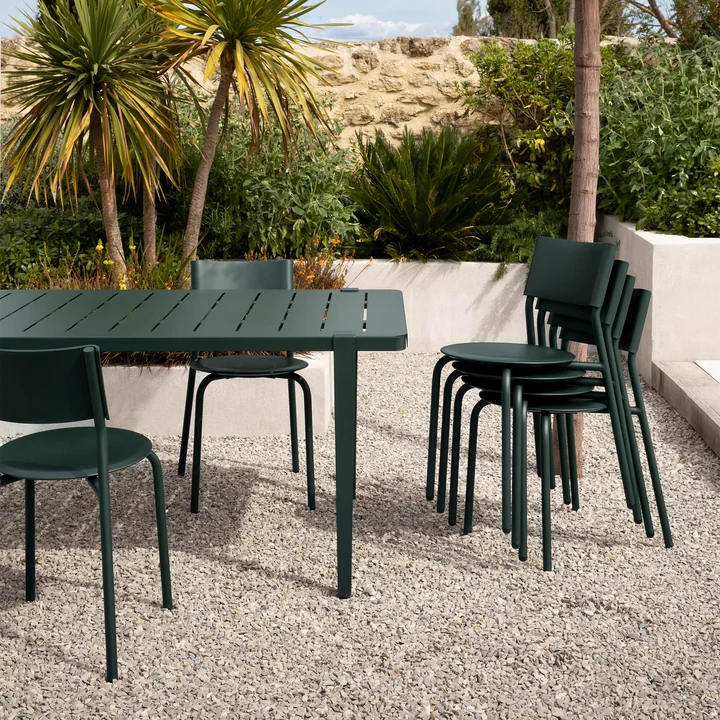 TipToe - Gartentisch MIDI Kollektion, 190 x 90 cm, sonnengelb