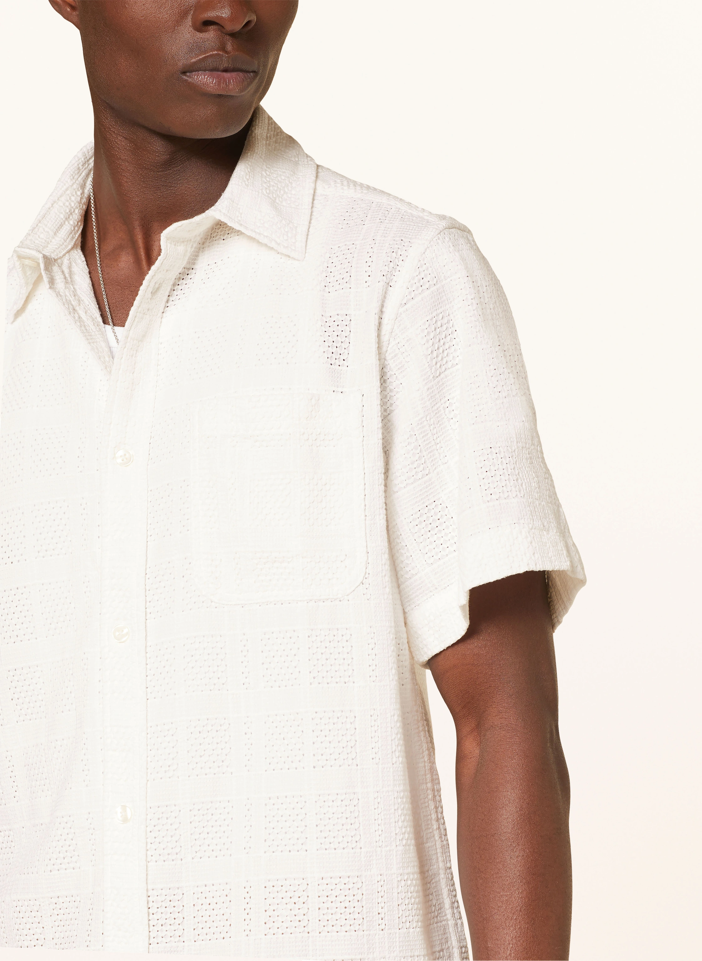 LES DEUX Kurzarm-Hemd CHARLIE Regular Fit