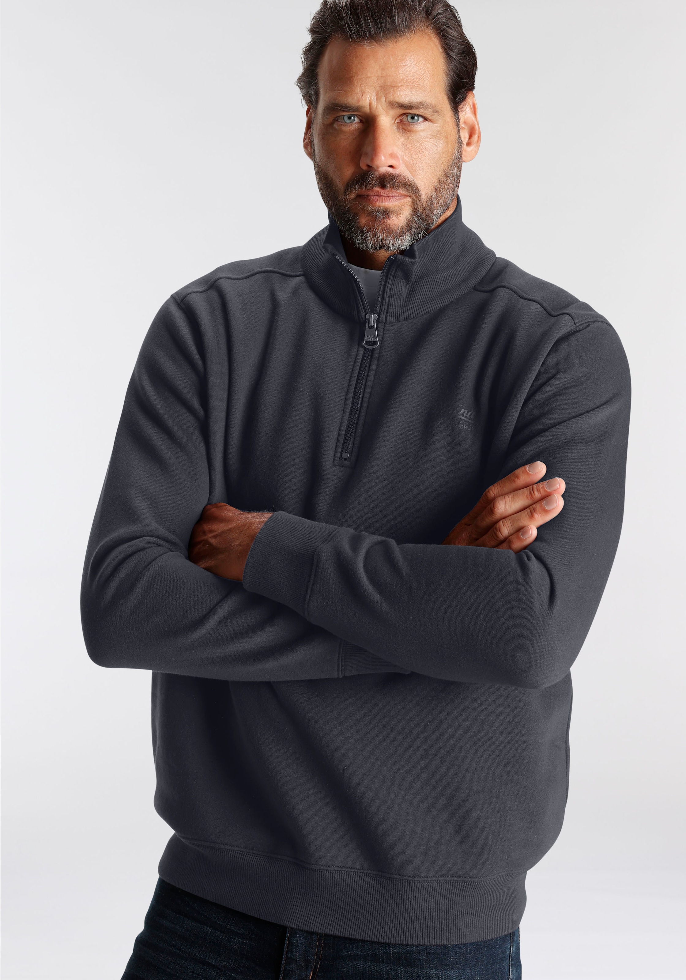 Man's World Sweatshirt , lange Ärmel,  mit sportlichem Print