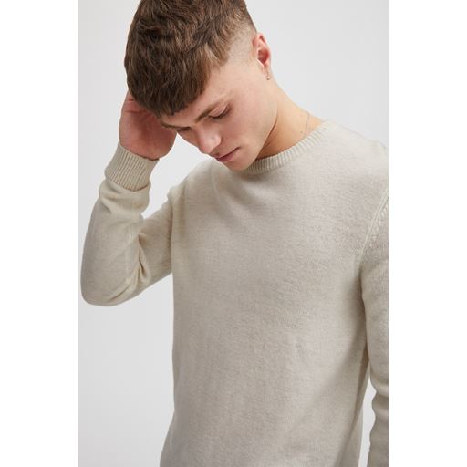 Solid Dyllon Pullover, Oatmeal, XL